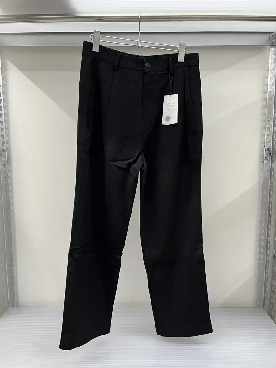 유스 - Backside Turn Up Pants (Black)